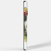 Coques Case-Mate iPhone Cockapoo Christmas Wreath Festive Pup (Verso / Droite)