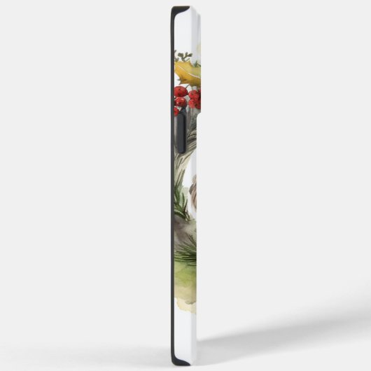 Coques Case-Mate iPhone Cockapoo Christmas Wreath Festive Pup (Verso / Droite)