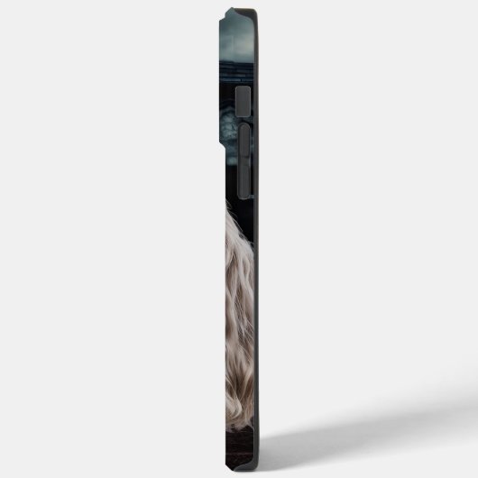 Coques Case-Mate iPhone Cocker Spaniel Halloween effroi (Verso / Gauche)