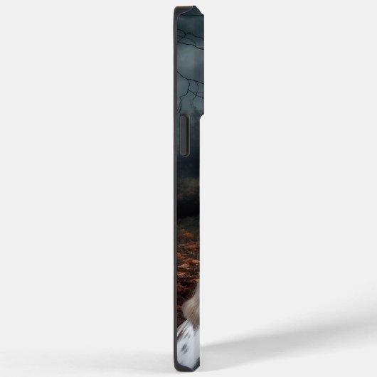 Coques Case-Mate iPhone Cocker Spaniel Halloween effroi (Verso / Droite)