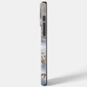 Coques Case-Mate iPhone Cocker Spaniel Laisser Neige Noël (Verso / Gauche)