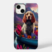 Coques Case-Mate iPhone Cocker Spaniel sur une pagaie : une aventure Pitto (Verso)