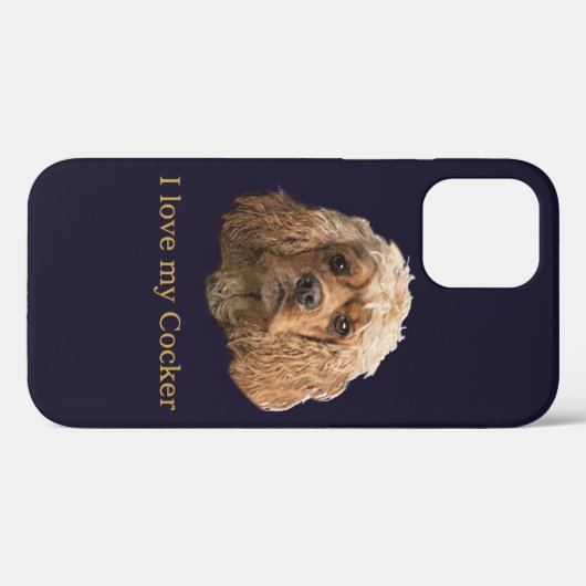 Coques Case-Mate iPhone cocker Spaniels (Verso (horizontal))
