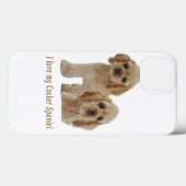 Coques Case-Mate iPhone Cocker spaniers produits (Verso (horizontal))
