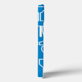 Coques Case-Mate iPhone Cocktail bleu (Verso / Droite)