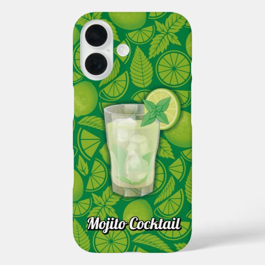 Coques Case-Mate iPhone Cocktail Mojito (Verso)