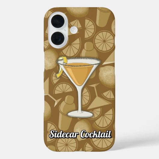 Coques Case-Mate iPhone Cocktail Sidecar (Verso)