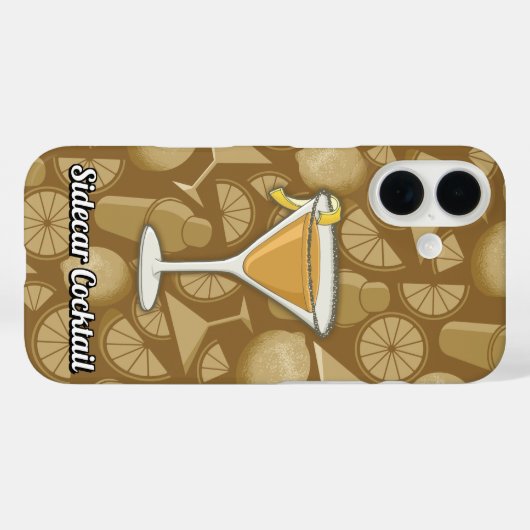 Coques Case-Mate iPhone Cocktail Sidecar (Verso (horizontal))