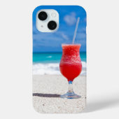 Coques Case-Mate iPhone Cocktail sur le sable (Verso)
