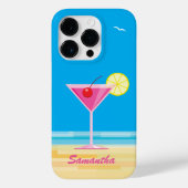Coques Case-Mate iPhone Cocktail tropical et plage (Verso)