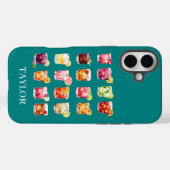 Coques Case-Mate iPhone Cocktails à gogo Monogrammés (Verso (horizontal))