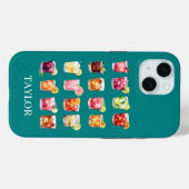 Coques Case-Mate iPhone Cocktails Galore Monogrammed (Verso (horizontal))