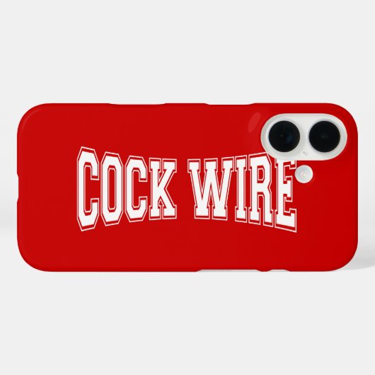 COQUES Case-Mate iPhone COCKWIRE (Verso (horizontal))