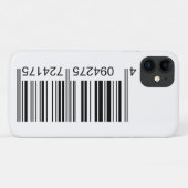 Coques Case-Mate iPhone Code-barres très amusant (Dos (Horizontal))