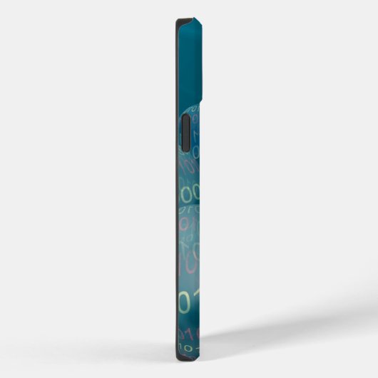 Coques Case-Mate iPhone code binaire, homme et communications numériques (Verso / Droite)