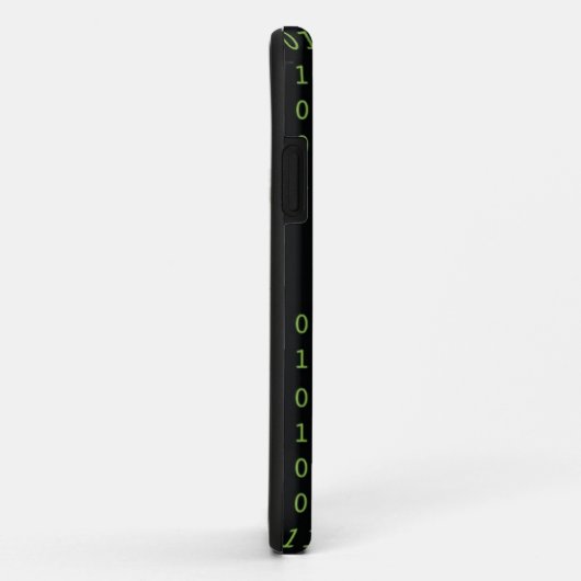 Coques Case-Mate iPhone Code binaire personnalisé (Dos/Droite)