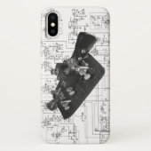 Coques Case-Mate iPhone Code de morse radio jambon semi-automatique clé (Dos)