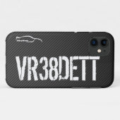 Coques Case-Mate iPhone Code GTR de moteur d'horizon (Dos (Horizontal))