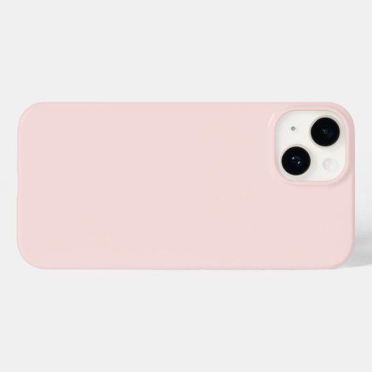 Coques Case-Mate iPhone Code hexadécimal rose FFE4E1 (Verso (horizontal))