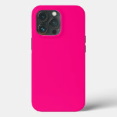 Coques Case-Mate iPhone Code hexadécimal rose vif FF007F (Verso)