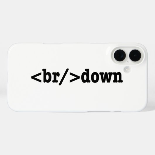 Coques Case-Mate iPhone code HTML (Verso (horizontal))