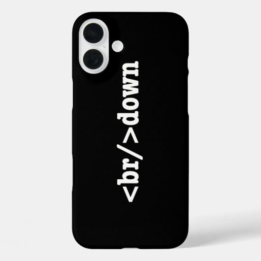 Coques Case-Mate iPhone code HTML (Verso)