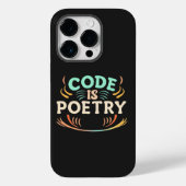Coques Case-Mate iPhone Code Is Poetry : Unleash Your Programmer's Artistr (Verso)
