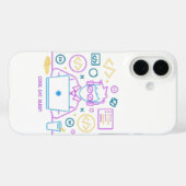 Coques Case-Mate iPhone Code. Manger. Dormir. (Verso (horizontal))