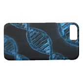 Coques Case-Mate iPhone Code microscopique de vie ADN double hélix (Dos (Horizontal))