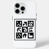 Coques Case-Mate iPhone code qr (Verso)