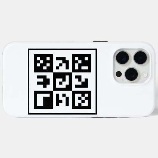 Coques Case-Mate iPhone code qr (Verso (horizontal))