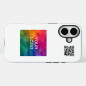 Coques Case-Mate iPhone Code QR modèle Téléchargez votre propre logo Popul (Verso (horizontal))