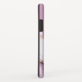 Coques Case-Mate iPhone Code QR noir élégant et élégant (Dos/Droite)