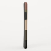 Coques Case-Mate iPhone Code QR noir élégant et élégant (Dos/Droite)