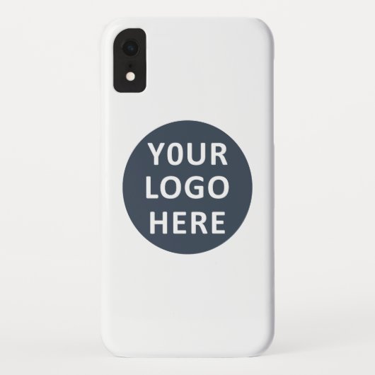 Coques Case-Mate iPhone Code QR noir élégant et élégant (Dos)