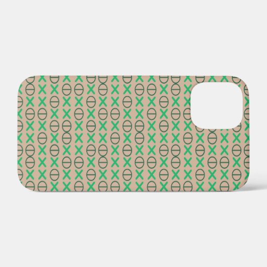Coques Case-Mate iPhone CODE vert (Verso (horizontal))