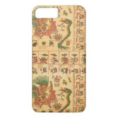 Coques Case-Mate iPhone Codex Borbonicus Aztec Texte (Dos)