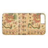 Coques Case-Mate iPhone Codex Borbonicus Aztec Texte (Dos (Horizontal))