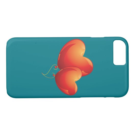 Coques Case-Mate iPhone coeur (Dos (Horizontal))