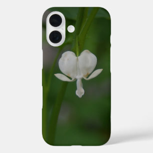 Coques iPhone 16 Coeur à saignement blanc unique