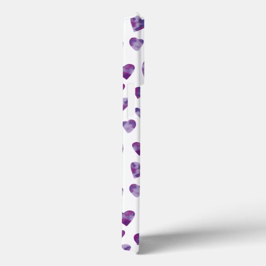 Coques Case-Mate iPhone Coeur aquarelle (Verso / Droite)