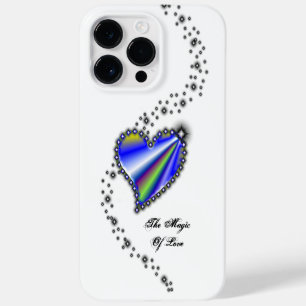 Coque Pour Pour iPhone 14 Pro Max Coeur arc-en-ciel avec étoiles, La magie de l'amou