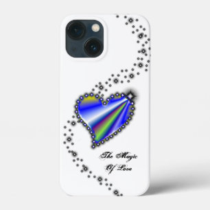Case-Mate iPhone Case Coeur arc-en-ciel avec étoiles, La magie de l'amou