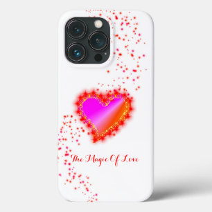 Case-Mate iPhone Case Cœur Arc-en-Ciel avec Étoiles, La Magie de l'Amour