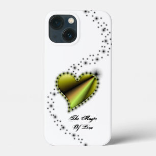 Case-Mate iPhone Case Cœur arc-en-ciel avec étoiles, La magie de l'amour