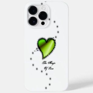 Coque Pour Pour iPhone 14 Pro Max Cœur arc-en-ciel avec étoiles, La magie de l'amour