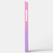 Coques Case-Mate iPhone Coeur avec Fleur et Papillon sur Arc-en-ciel rose (Verso / Gauche)