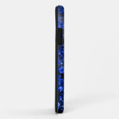 Coques Case-Mate iPhone Coeur bleu de diamant (Dos/Droite)