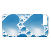 COQUES Case-Mate iPhone COEUR BLEUE (Dos (Horizontal))
