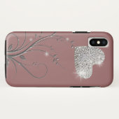 Coques Case-Mate iPhone Coeur brillant joli design (Dos (Horizontal))